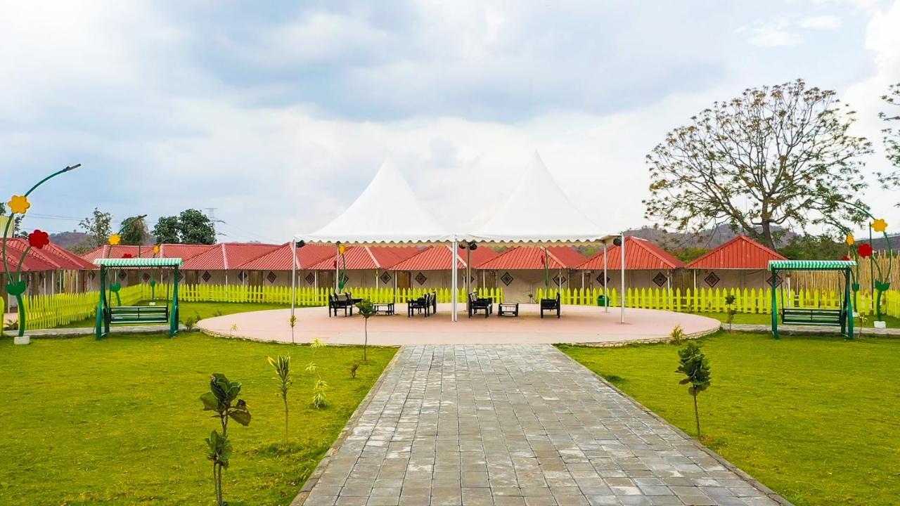 Praveg Tent City Narmada, Statue Of Unity Kevadia Exterior foto