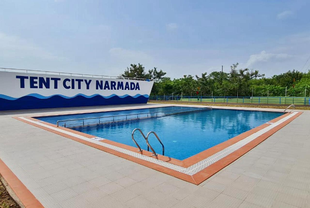 Praveg Tent City Narmada, Statue Of Unity Kevadia Exterior foto
